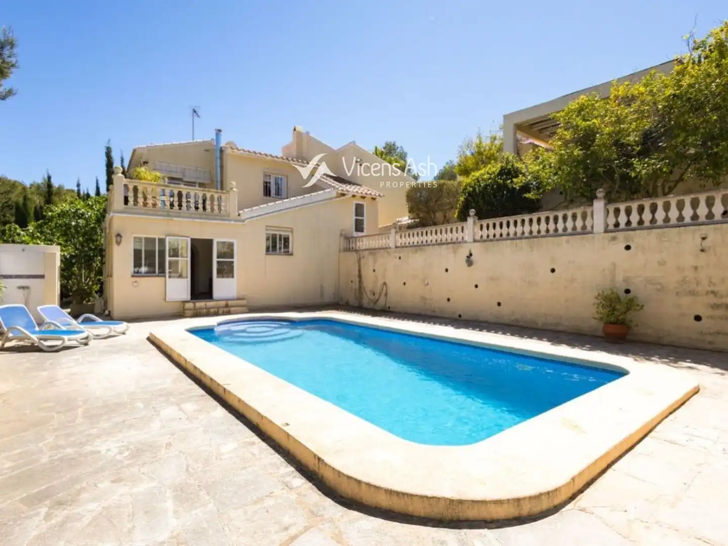 Exterior view of Houses for sale in Jávea / Xàbia  with Air Conditioner, Heating and Terrace