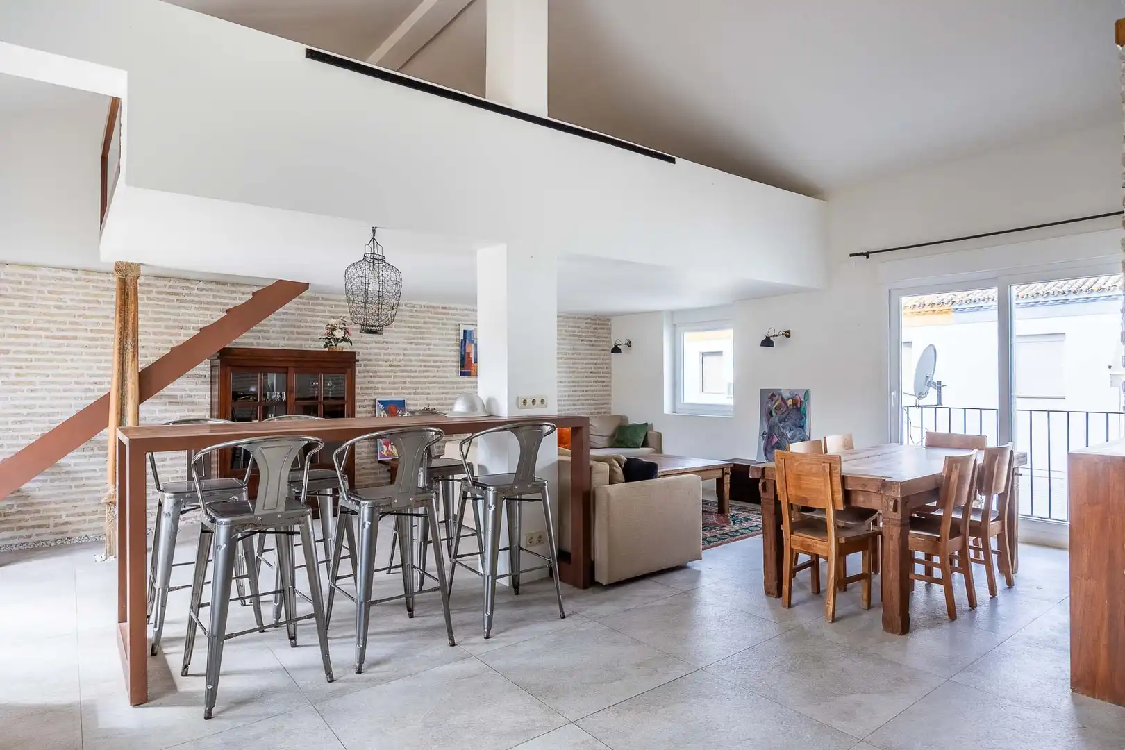 Dining room of Duplexes for rent in Sevilla  with Air Conditioner, Heating and Terrace
