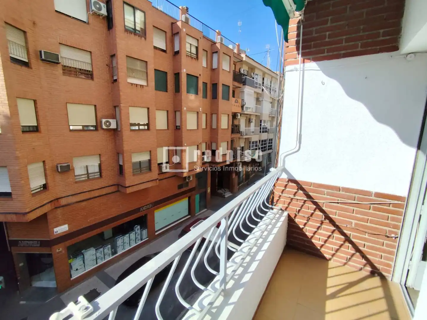 Vista exterior de Piso de alquiler en Murcia con Aire acondicionado y Amueblado