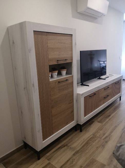 Sala de estar de Piso de alquiler en Parla con Aire acondicionado, Calefacción y Amueblado