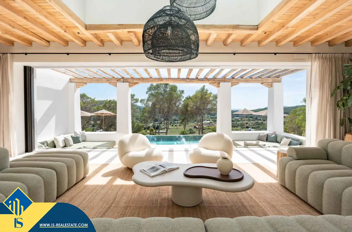 Villa mit Pool zum Verkauf in Santa Gertrudis, imagen 3