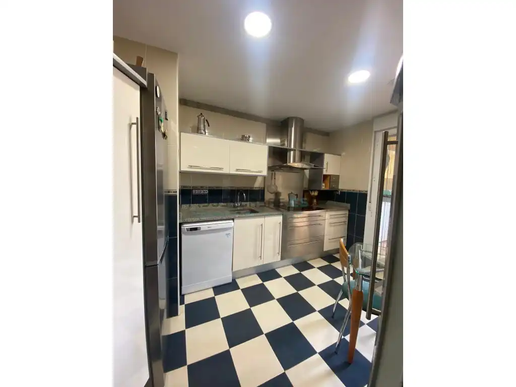 Kitchen of Houses for sale in San Mateo de Gállego  with Air Conditioner, Private garden and Terrace