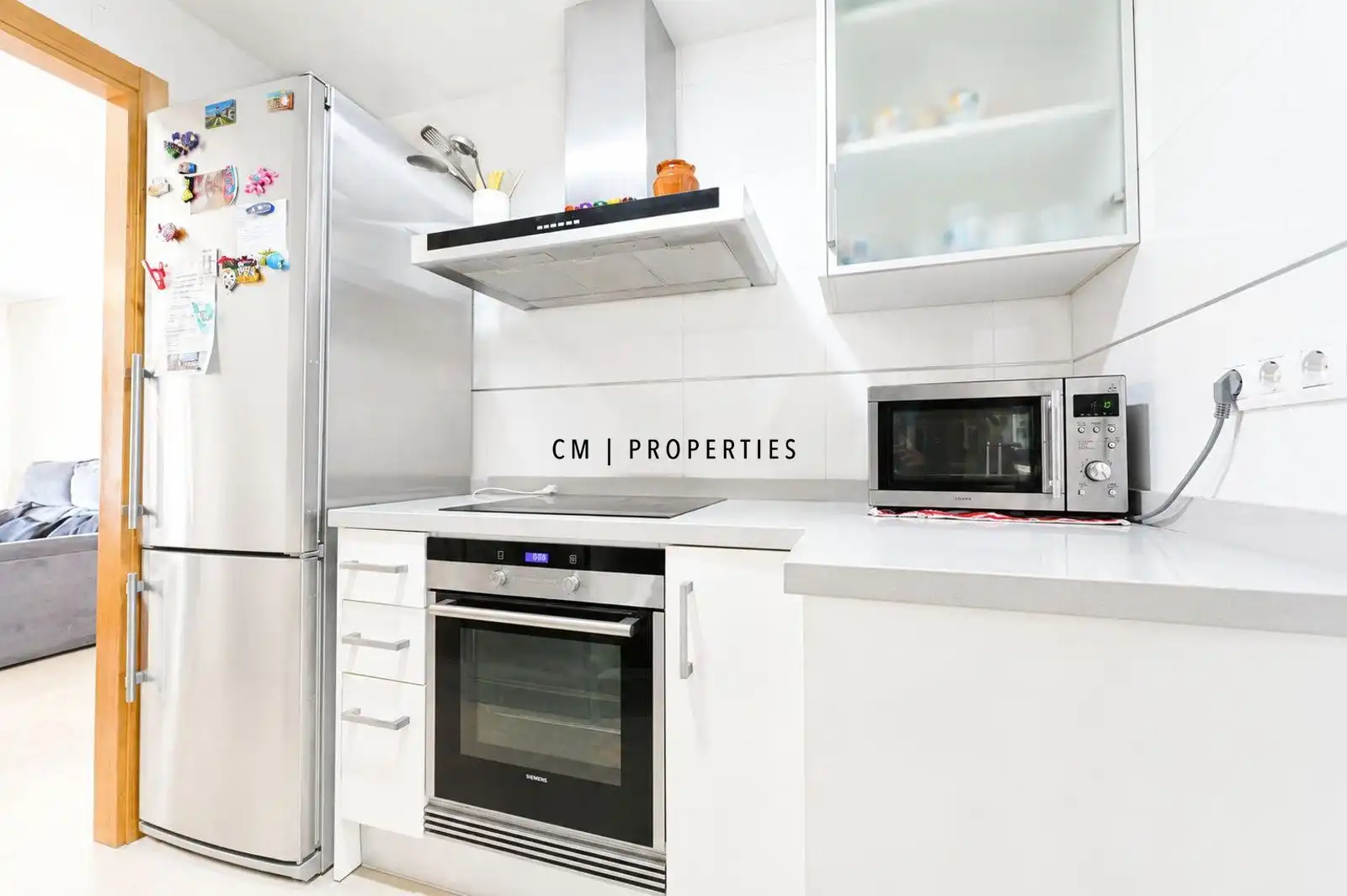 Küche von Wohnung zur Miete in Alboraya mit Klimaanlage, Heizung und Terrasse