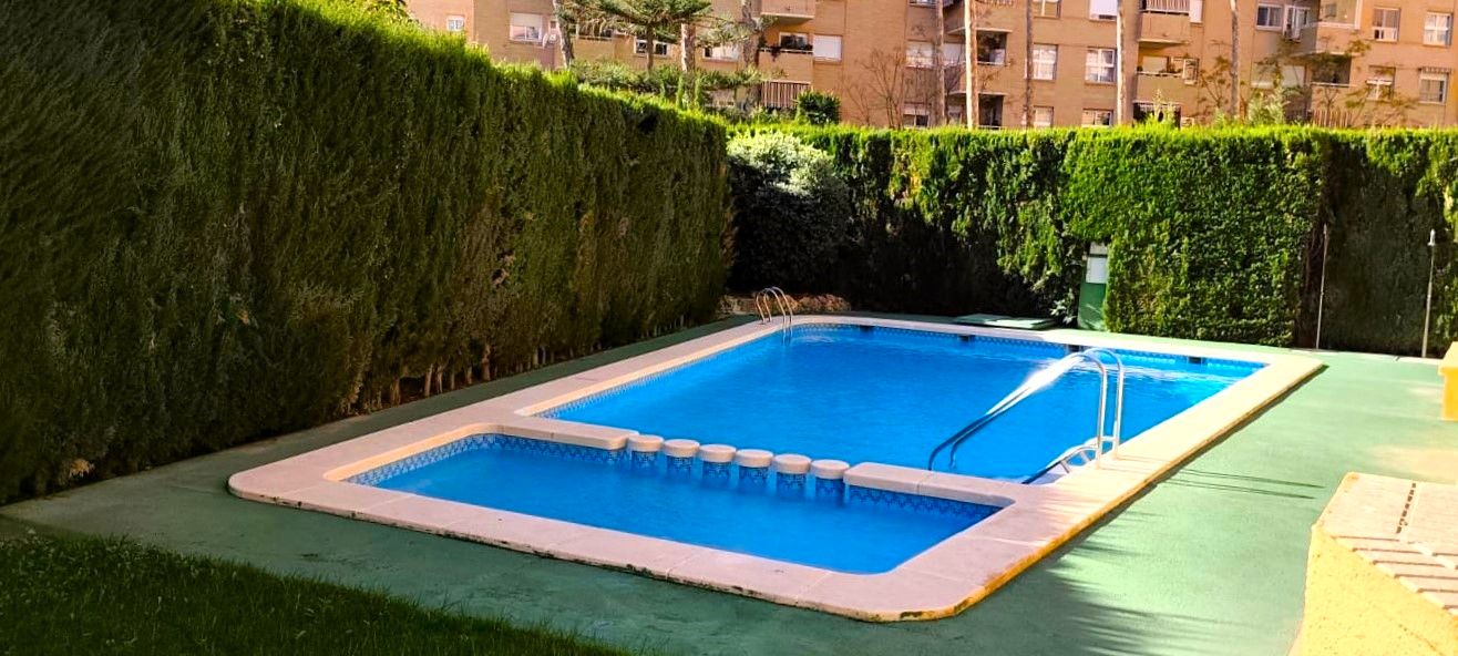 Swimming pool of Flat for sale in Alicante / Alacant  with Terrace and Community pool
