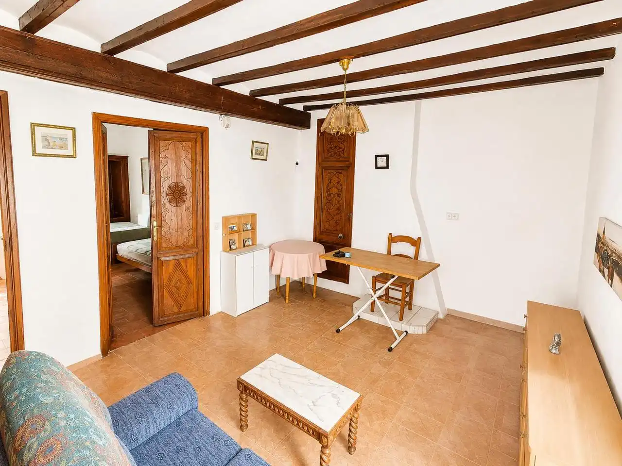 Sala d'estar de Casa o xalet en venda en Oliva amb Jardí privat, Terrassa i Traster