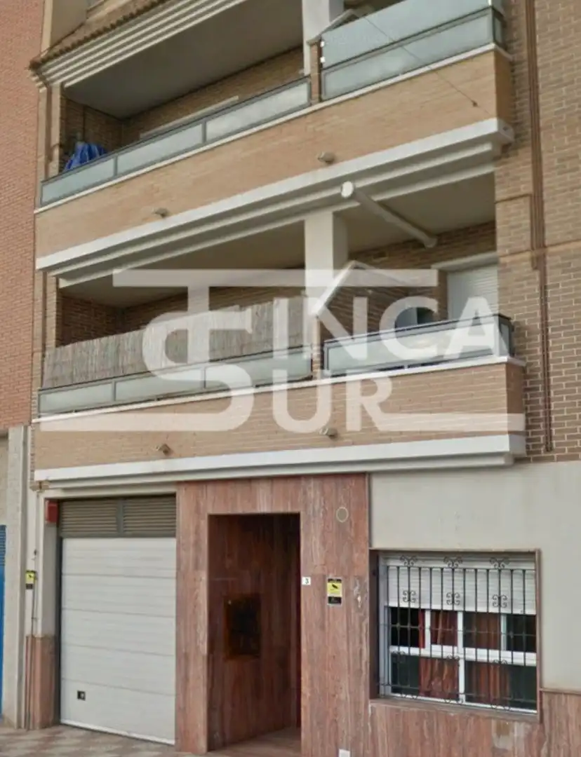 Exterior view of Flat for sale in Roquetas de Mar  with Terrace, Storage room and Alarm