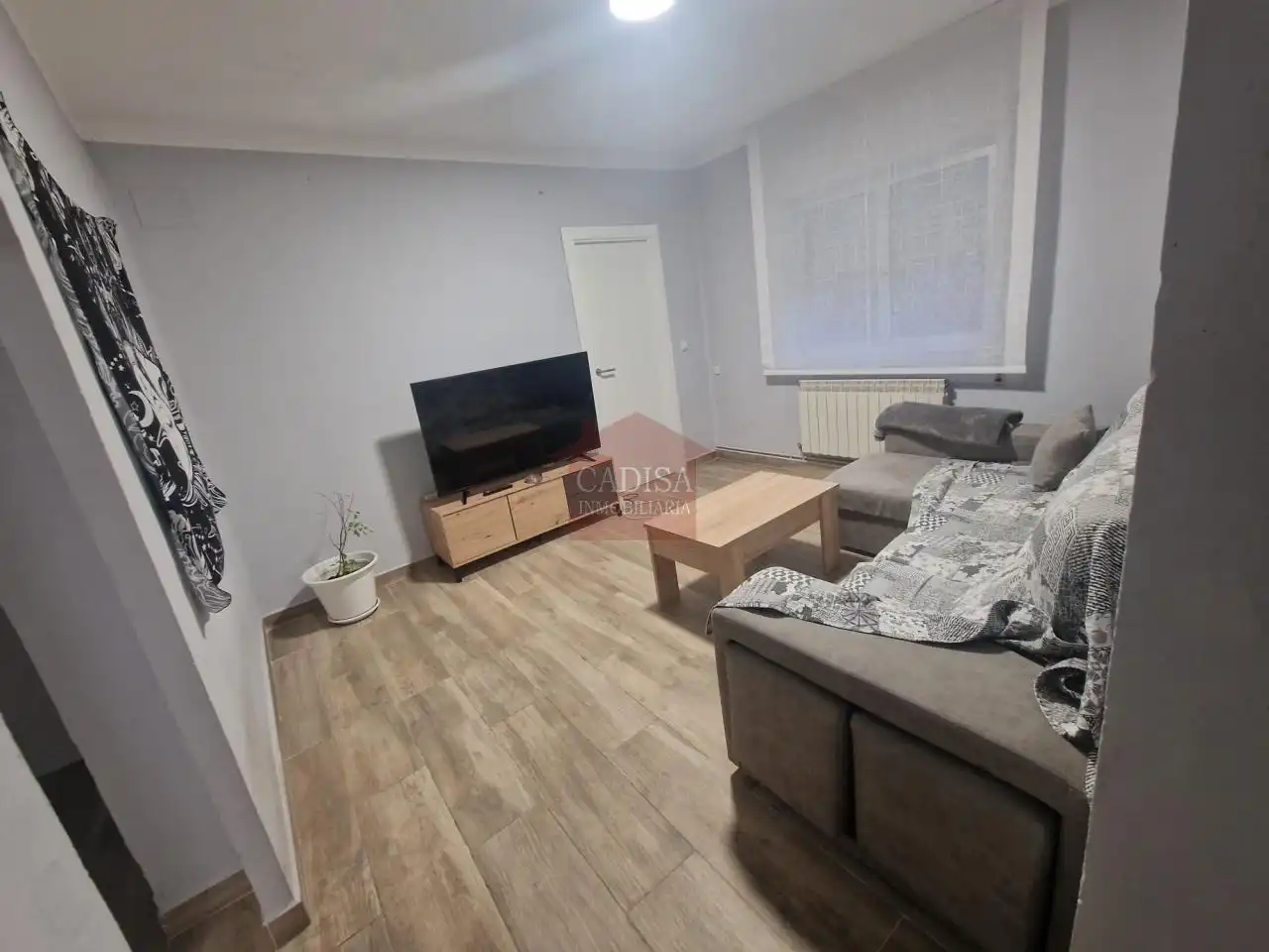 Living room of Flat for sale in Salamanca  with Heating and Furnished