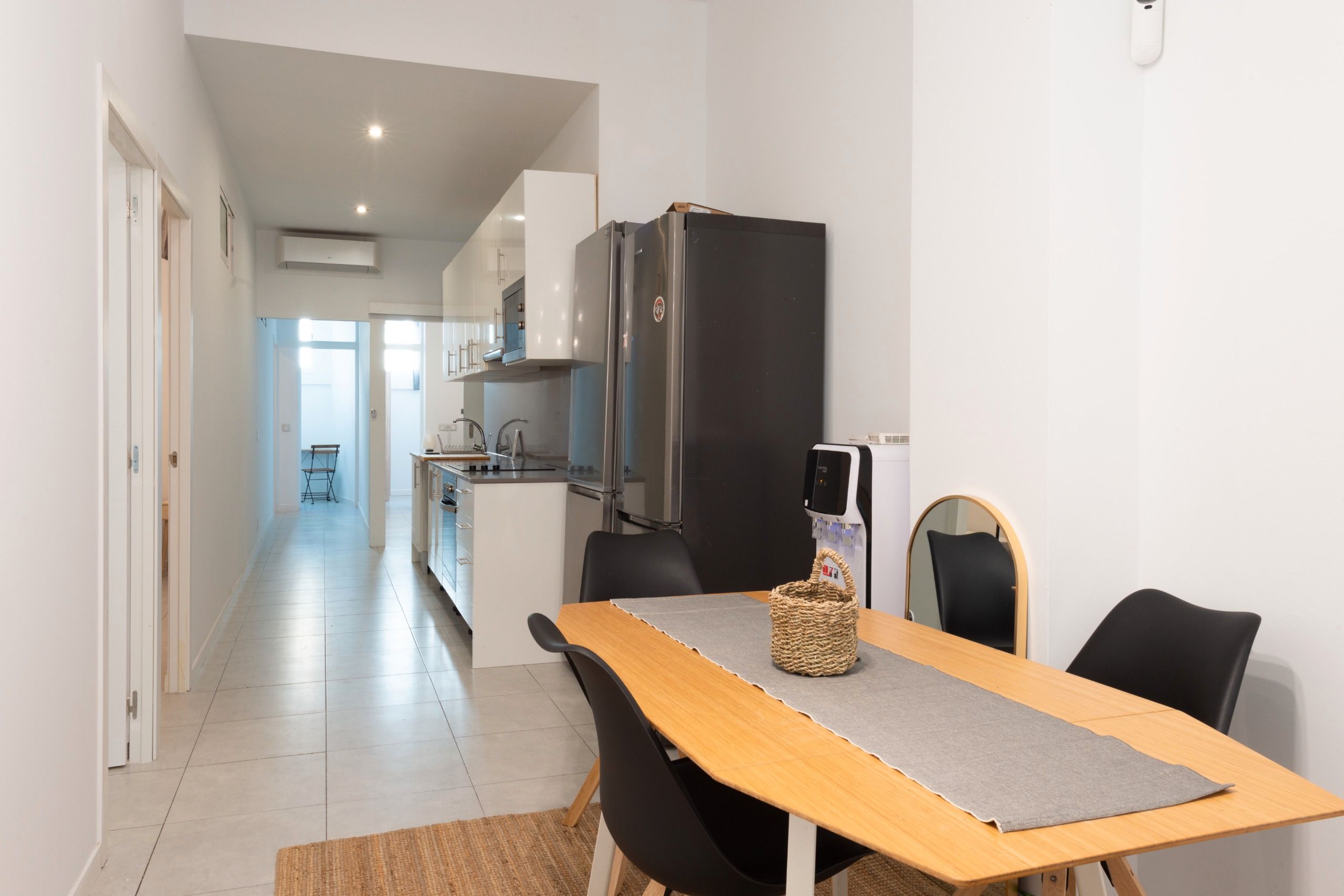 Kitchen of Flat for sale in  Barcelona Capital  with Heating