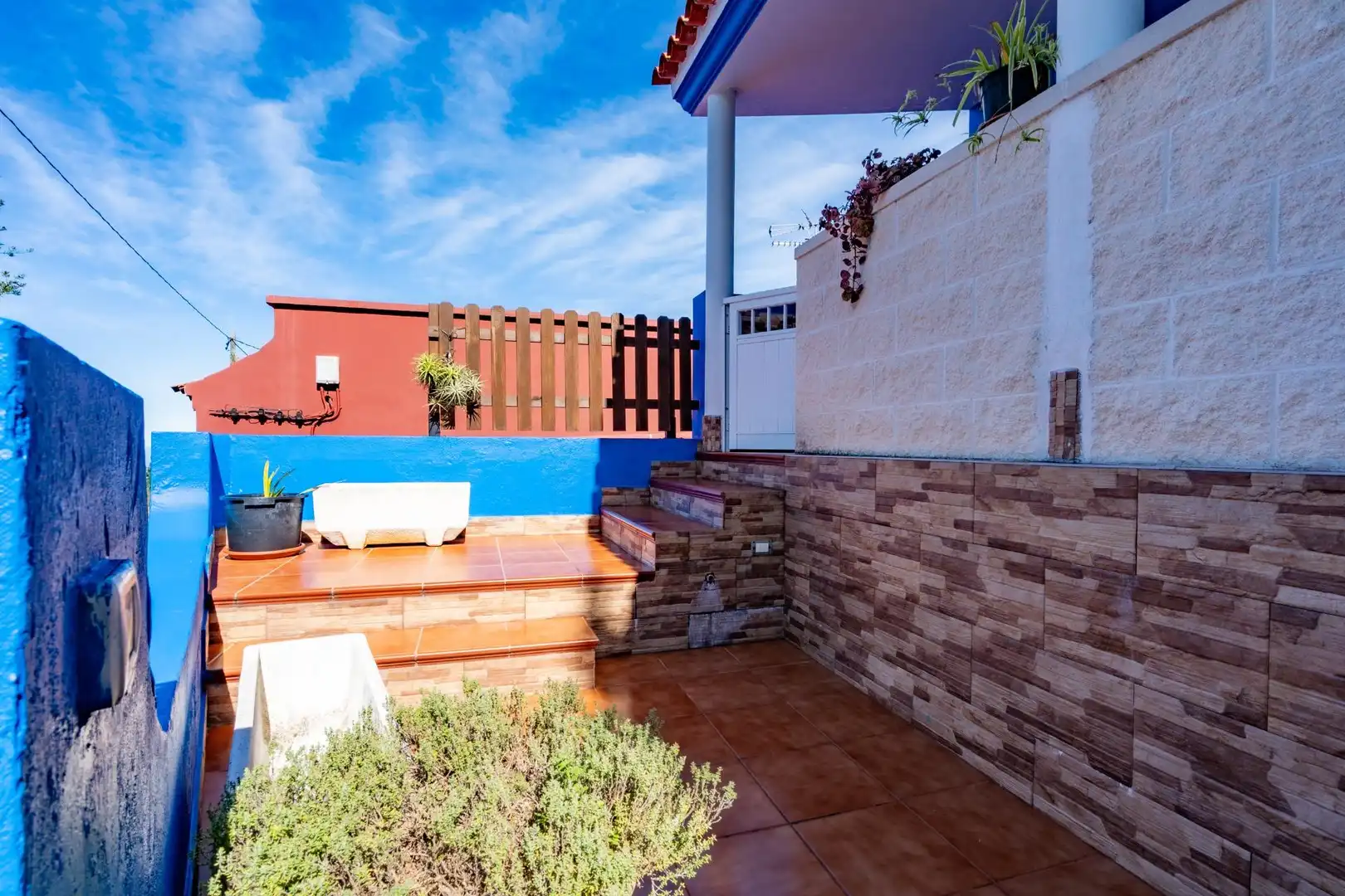 Terraza de Casa adosada en venta en El Tanque con Trastero, Amueblado y Balcón