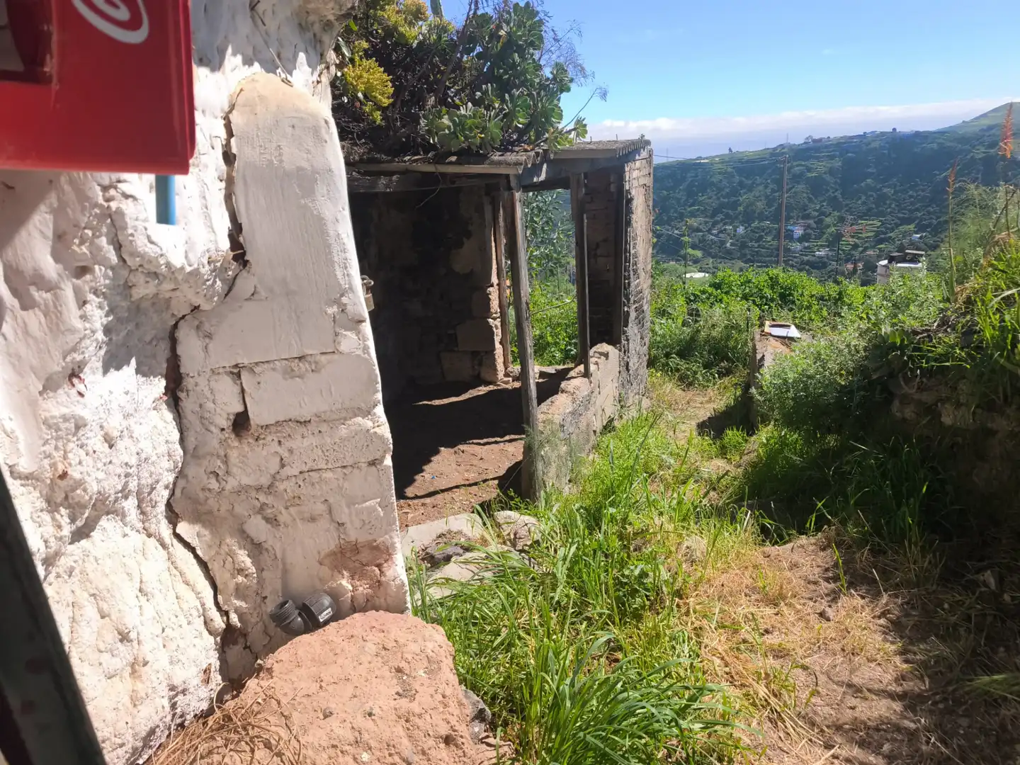 Vista exterior de Terreny en venda en Santa Brígida