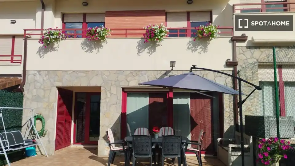 Terraza de Apartamento para compartir en Areatza con Aire acondicionado, Calefacción y Terraza