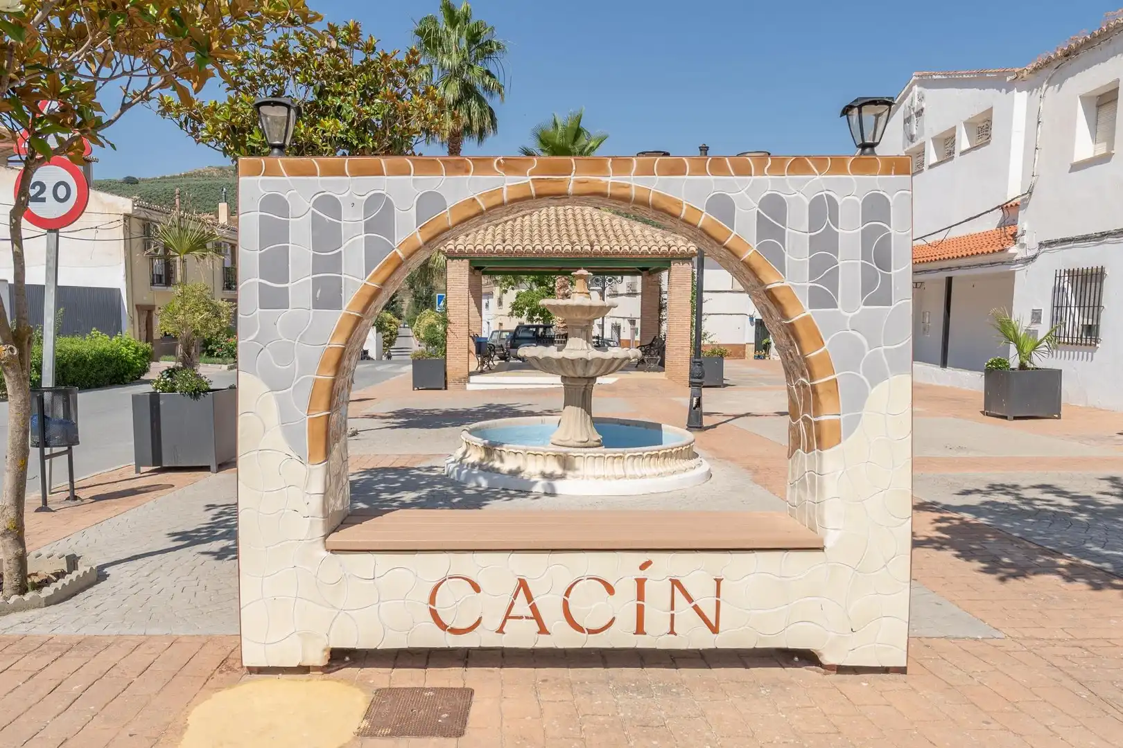 Exterior view of Houses for sale in Cacín  with Furnished and Balcony