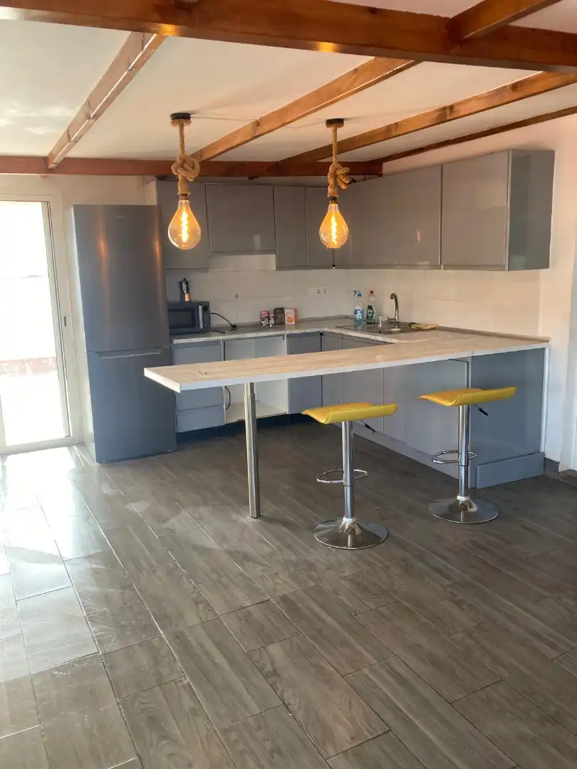 Cocina de Finca rústica de alquiler en Alhaurín de la Torre con Aire acondicionado, Calefacción y Terraza