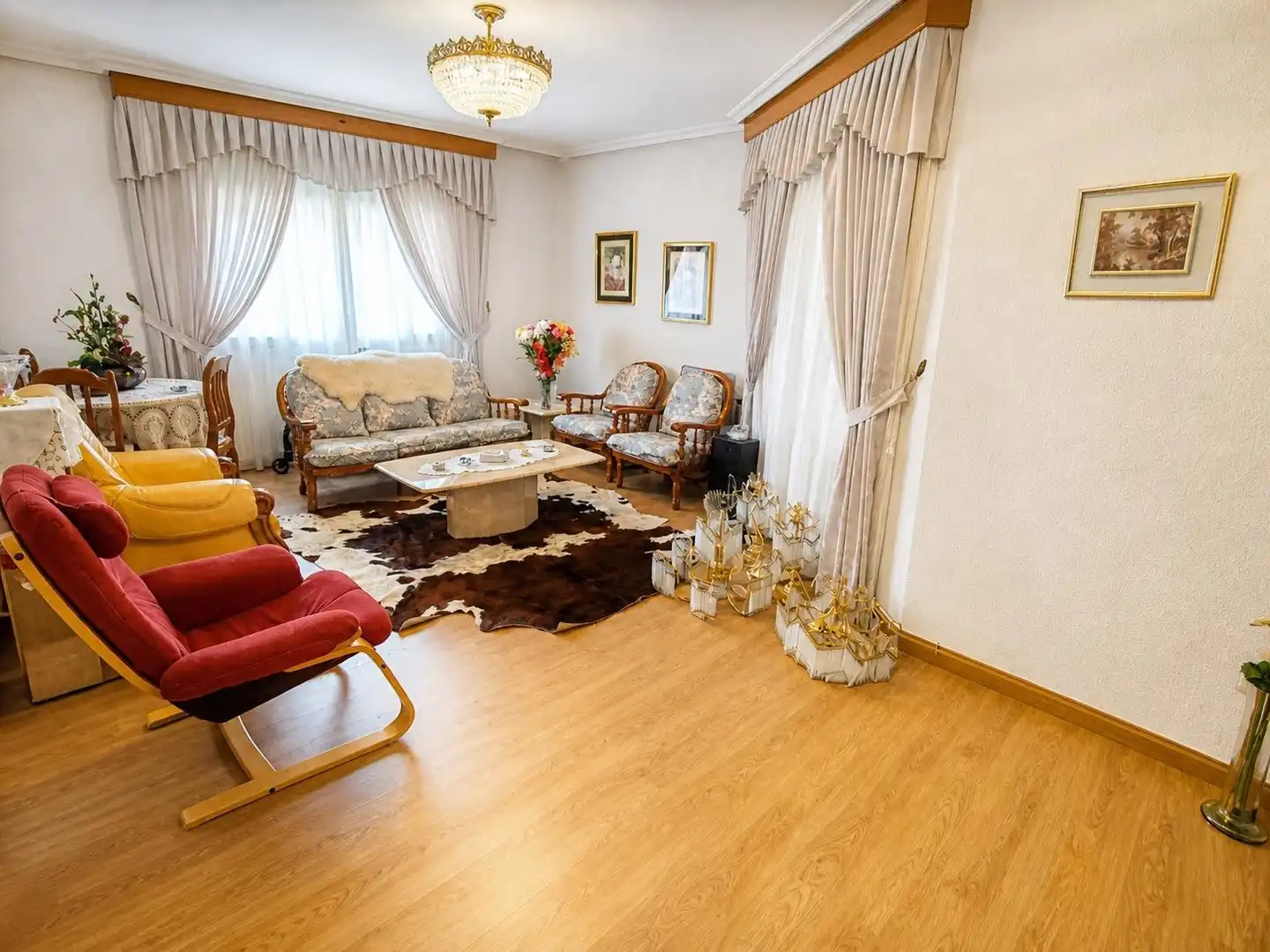 Sala d'estar de Casa adosada en venda en Murcia amb Aire condicionat, Calefacció i Terrassa