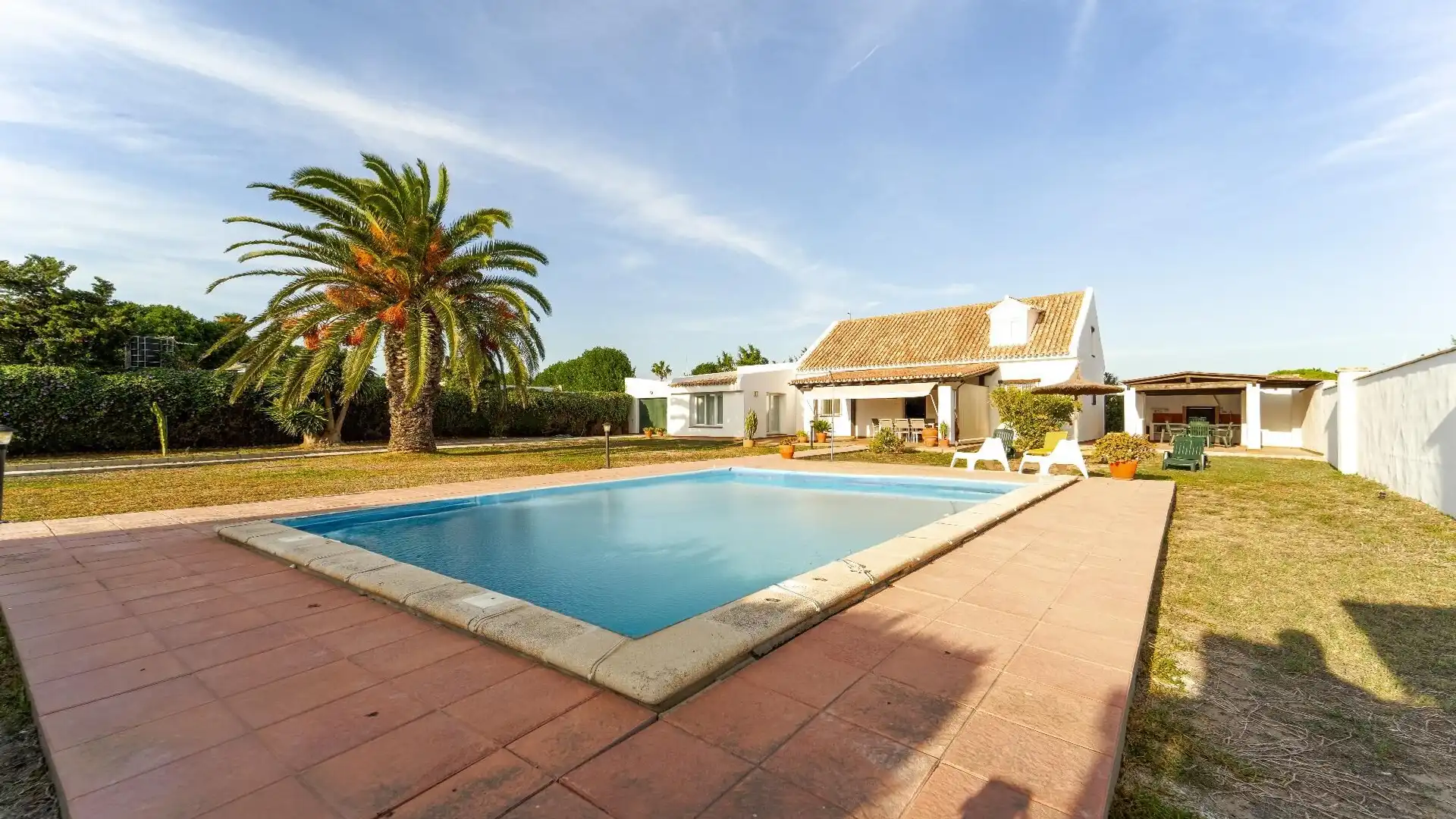 Piscina de Casa o chalet en venta en Vejer de la Frontera con Jardín privado, Terraza y Piscina