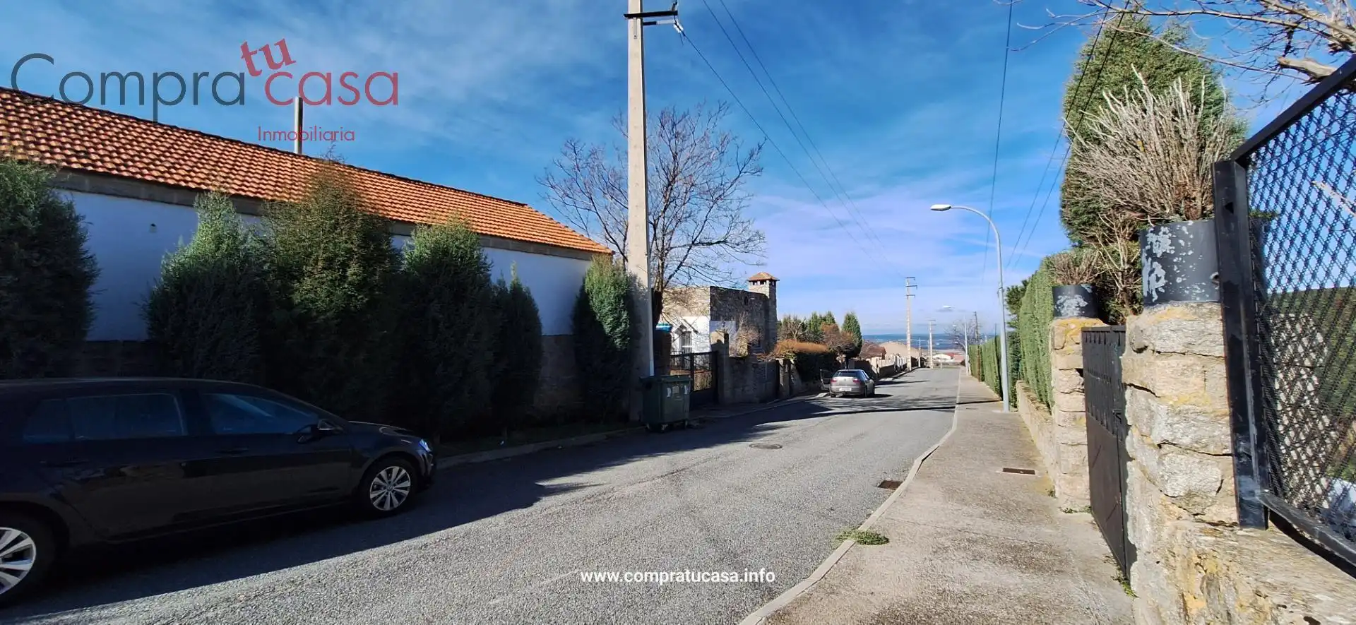 Exterior view of Houses for sale in Otero de Herreros  with Private garden, Storage room and Furnished
