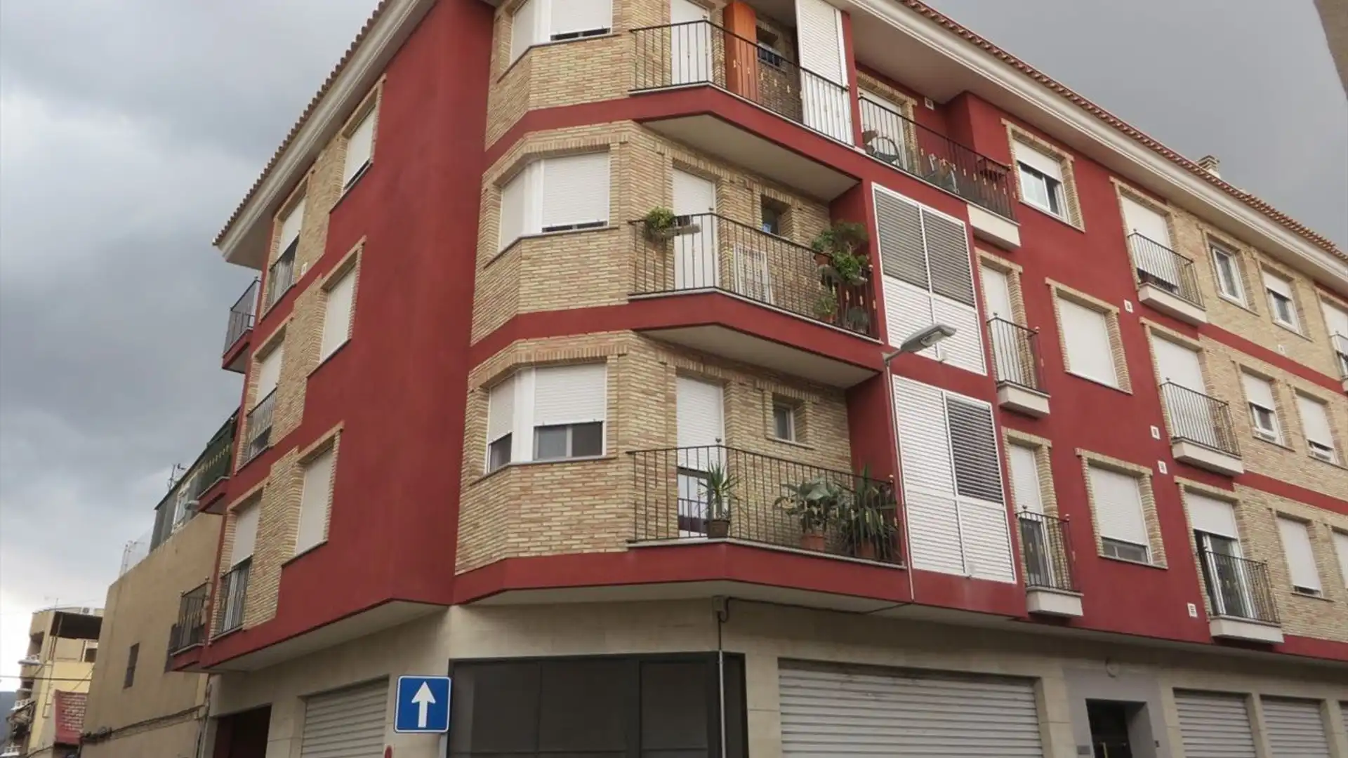 Vista exterior de Piso en venta en  Murcia Capital con Balcón