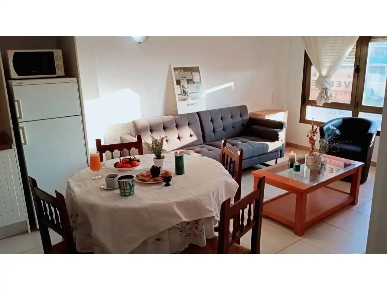 Apartament amb terrassa en venda a Roquetas de Mar ciudad, imagen 18