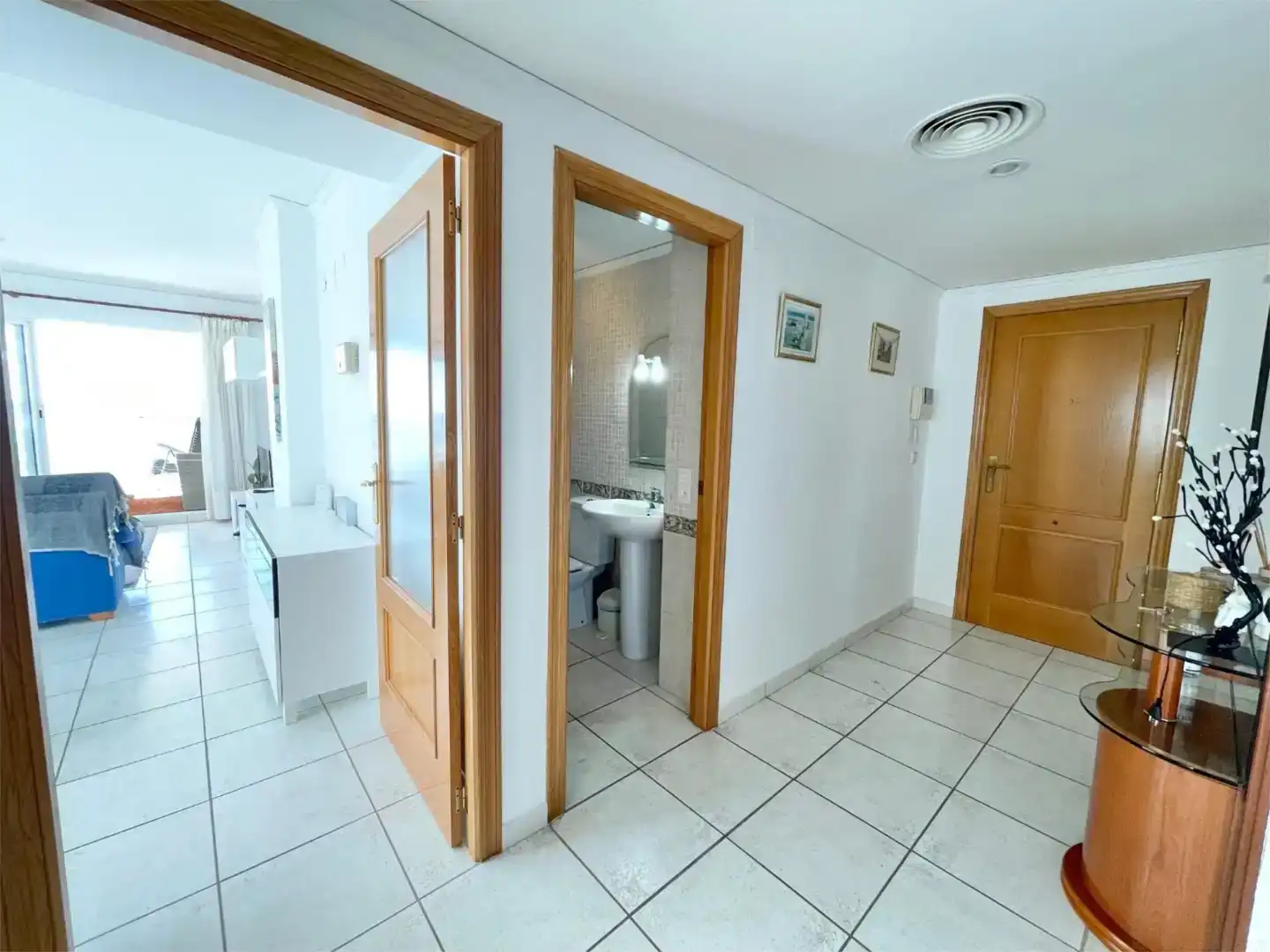 Badezimmer von Wohnungen zur Miete in Calpe / Calp mit Klimaanlage, Schwimmbad und Balkon