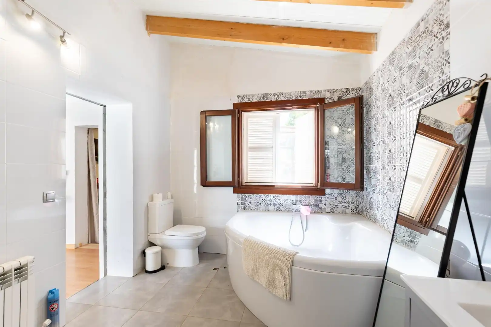 Bathroom of Country homes for sale in Selva  with Air Conditioner, Heating and Private garden