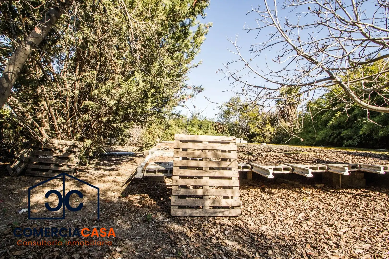 Vista exterior de Finca rústica en venda en Churriana de la Vega amb Jardí privat