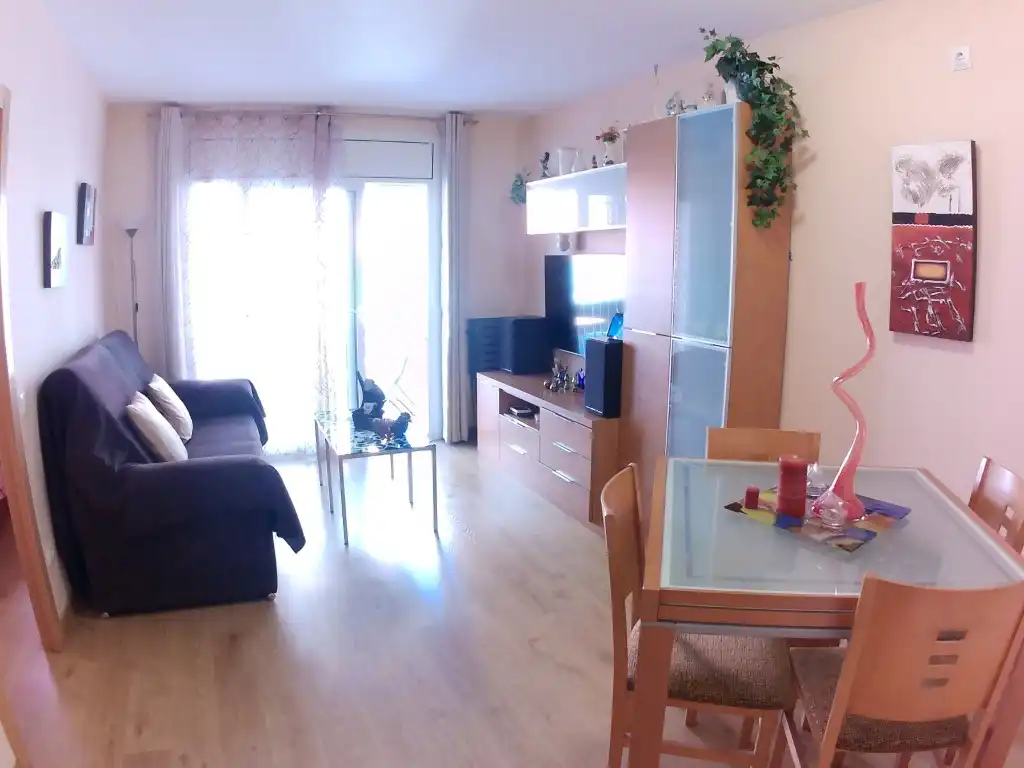 Sala d'estar de Pis en venda en Canet de Mar amb Aire condicionat i Balcó