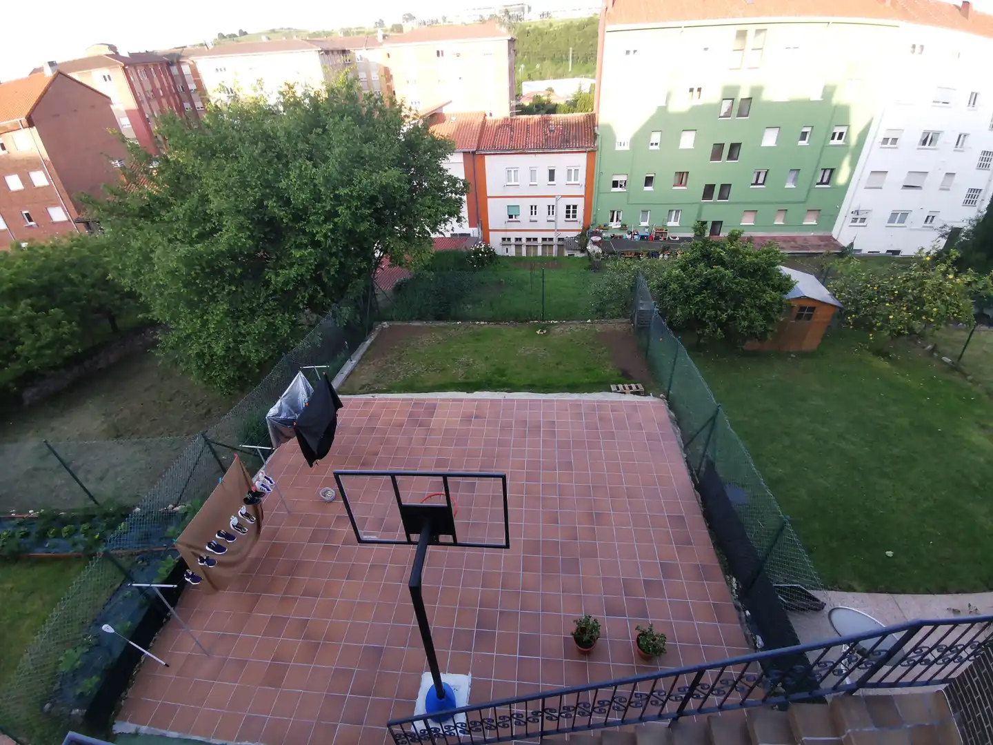 Garden of Houses for sale in Avilés  with Heating, Private garden and Parquet flooring