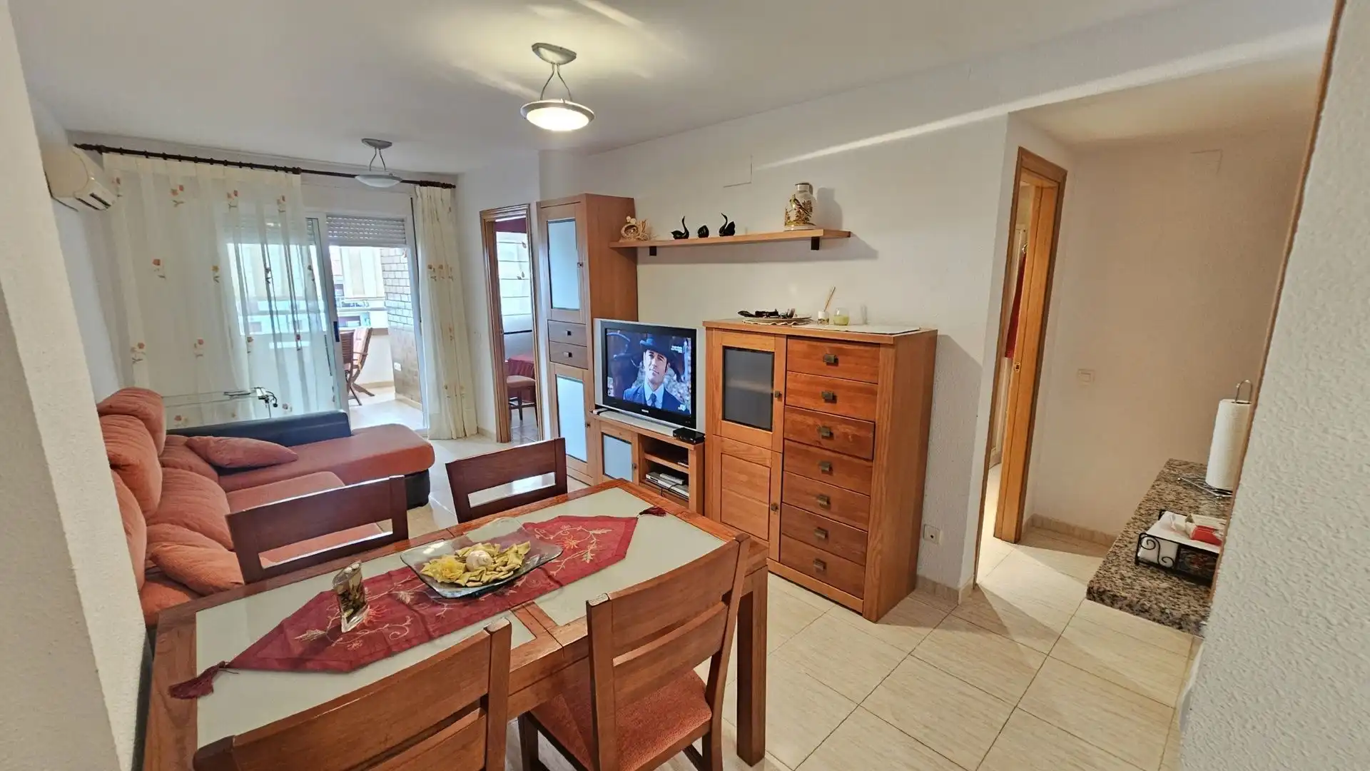 Living room of Apartments for sale in Oropesa del Mar / Orpesa  with Air Conditioner, Heating and Terrace
