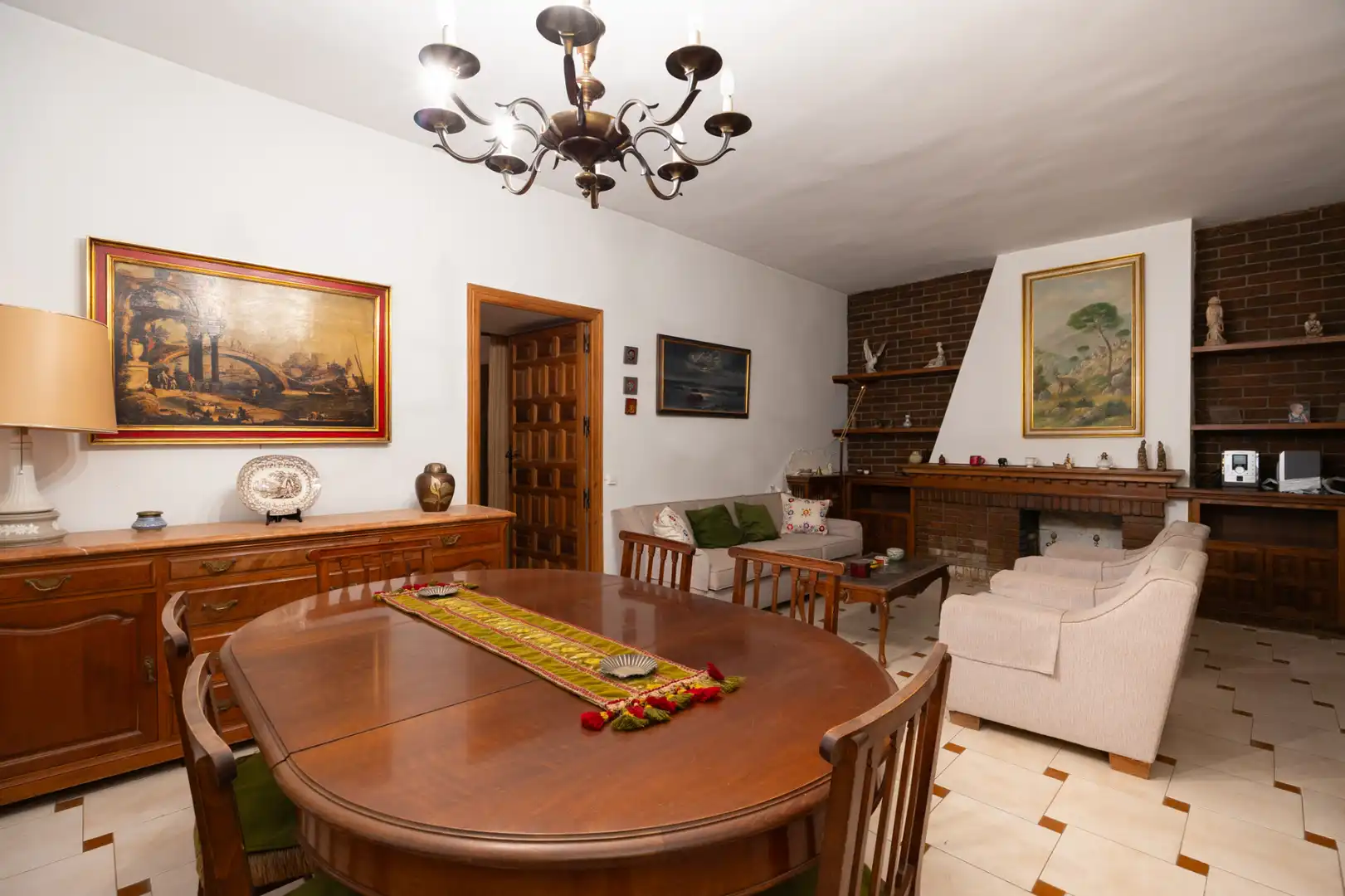 Comedor de Finca rústica en venta en Fuentidueña de Tajo