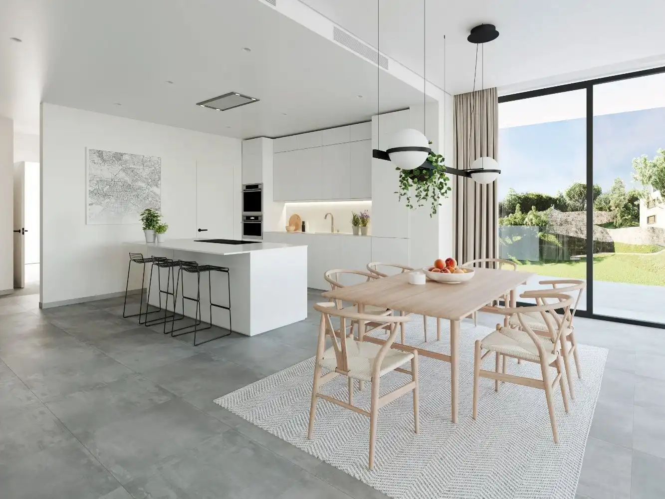 Cocina de Casa o chalet en venta en Marbella con Aire acondicionado, Calefacción y Jardín privado