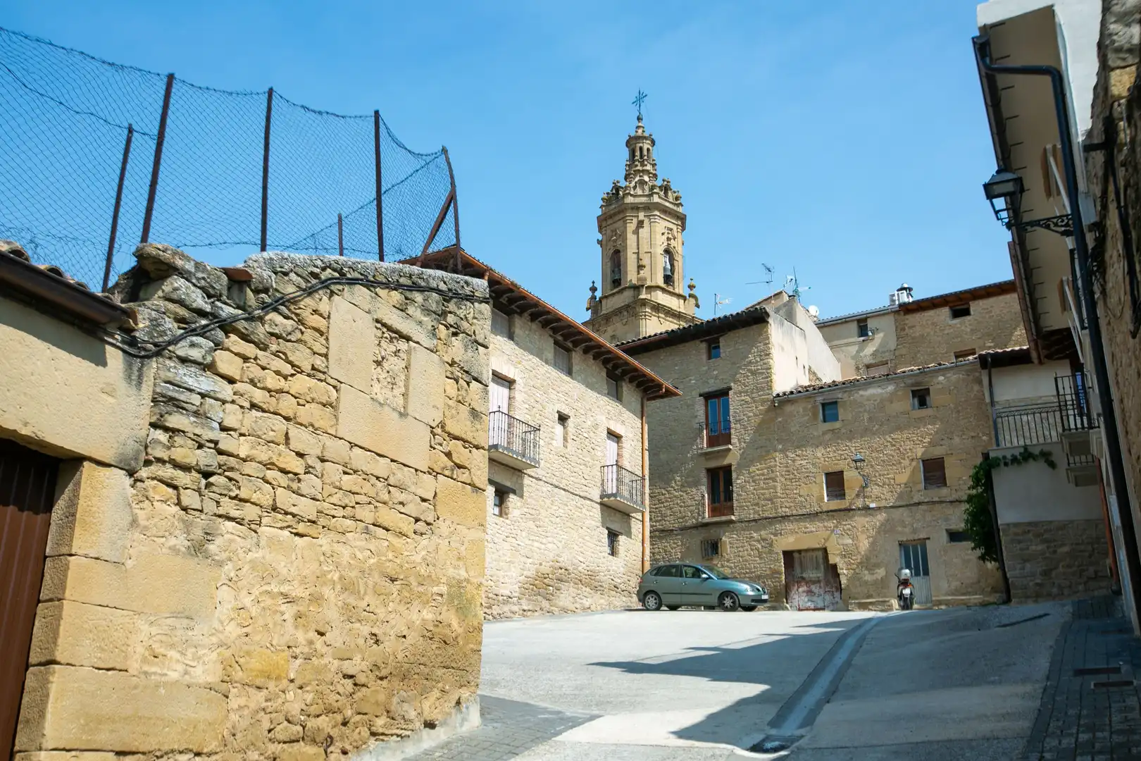 Exterior view of Houses for sale in Mendigorria  with Terrace, Furnished and Balcony
