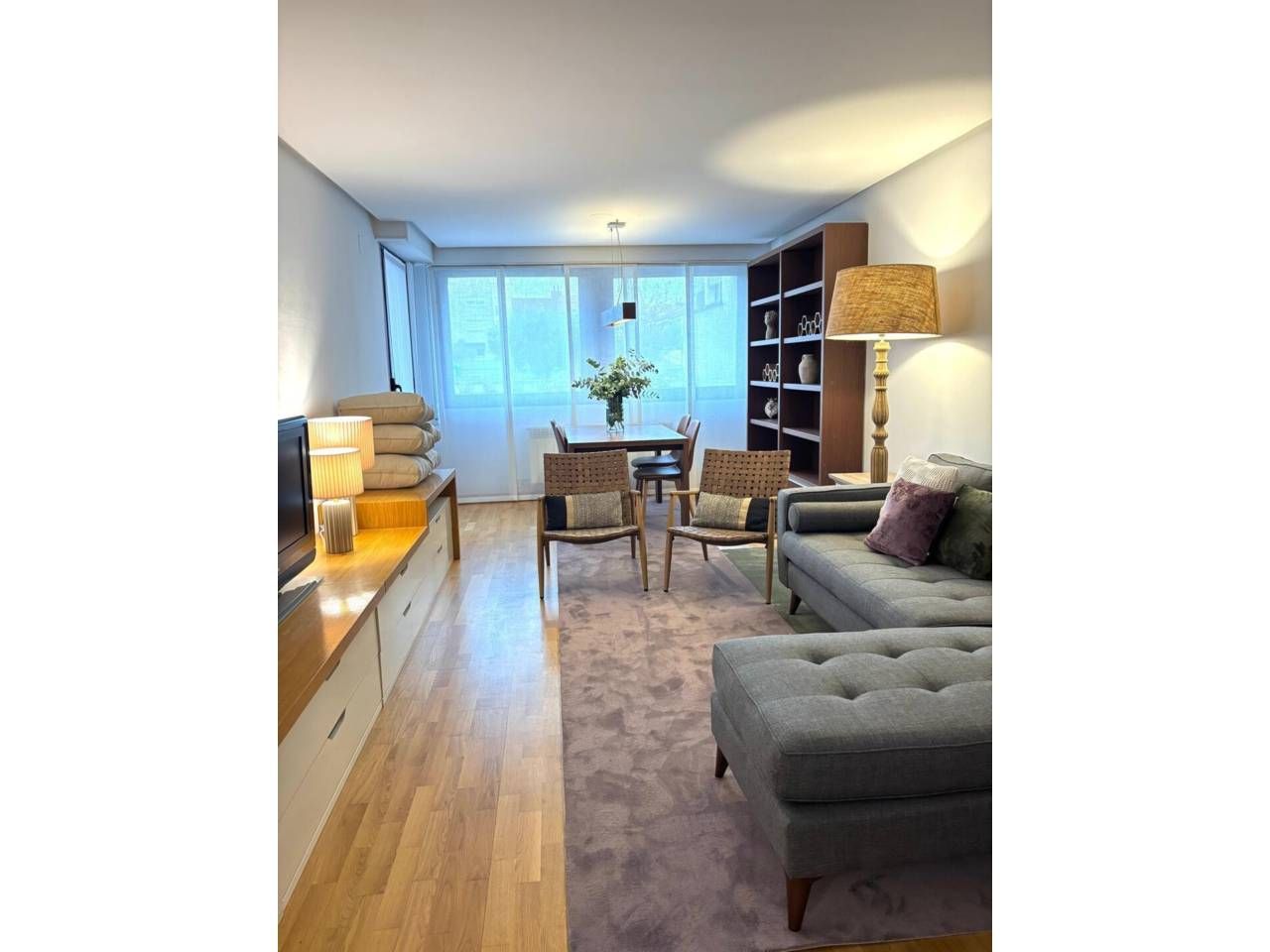 Sala de estar de Apartamento en venta en Lardero con Calefacción, Terraza y Trastero