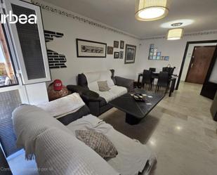 Living room of Flat for sale in Málaga Capital  with Air Conditioner, Parquet flooring and Terrace