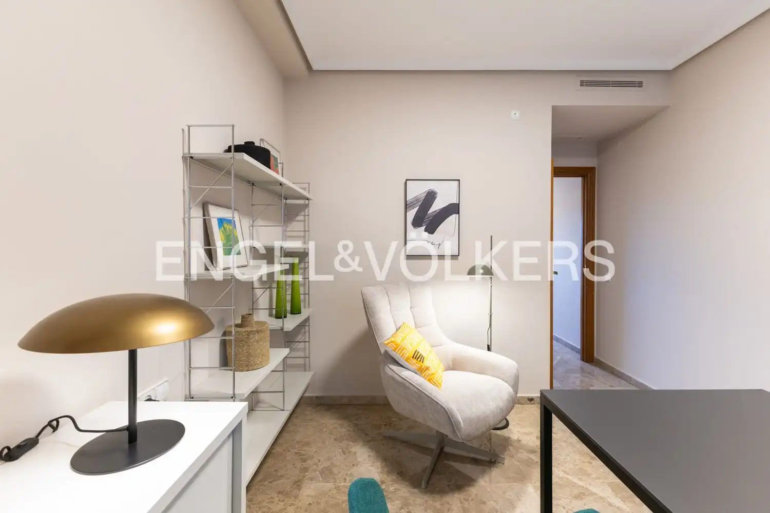 Sala de estar de Piso de alquiler en Valencia con Aire acondicionado, Calefacción y Amueblado