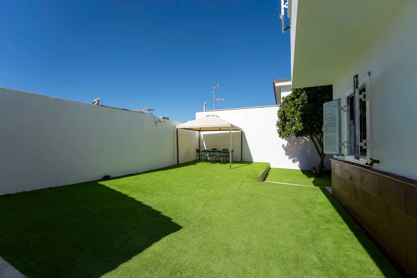Terrassa de Casa o xalet en venda en San Cristóbal de la Laguna amb Jardí privat, Terrassa i Moblat