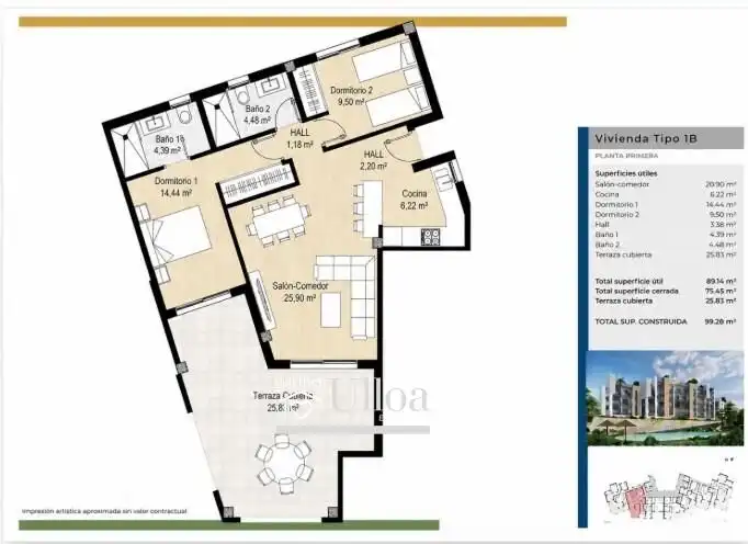Piso con piscina en venta en Bonalba - Cotoveta, imagen 15