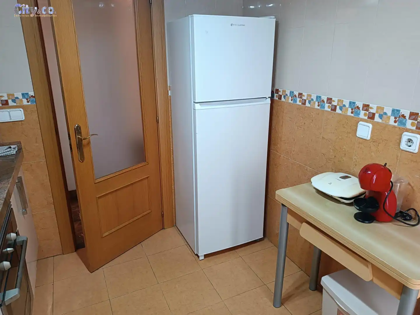 Küche von Wohnung zur Miete in Murcia mit Klimaanlage und Möbliert