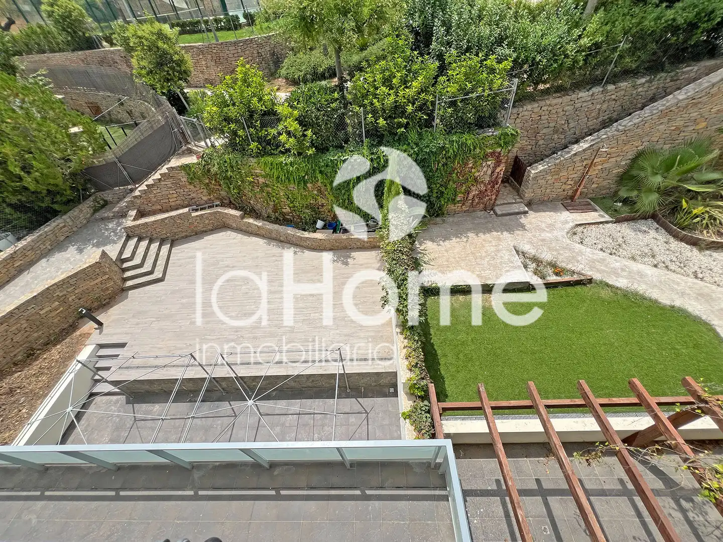 Terrassa de Casa adosada en venda en Chiva amb Aire condicionat, Calefacció i Jardí privat