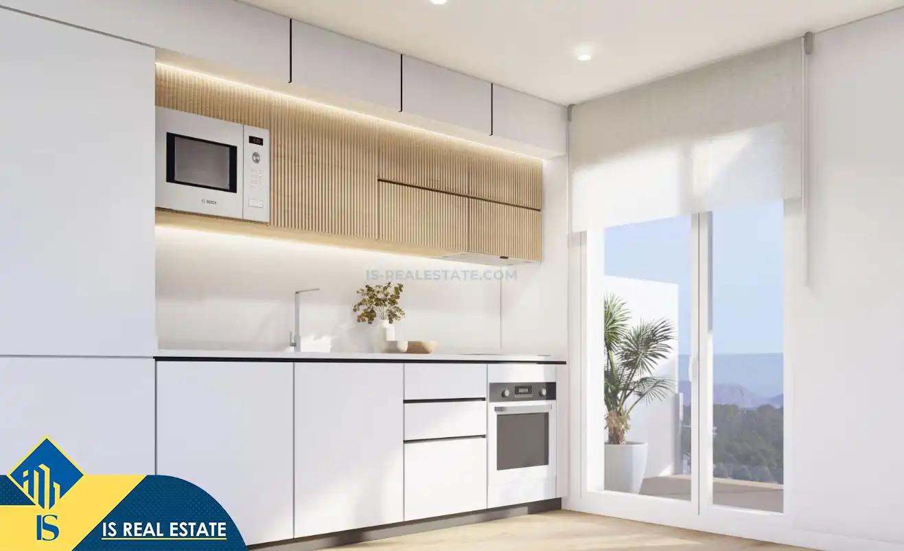 Cocina de Casa o chalet en venta en La Nucia con Terraza y Piscina