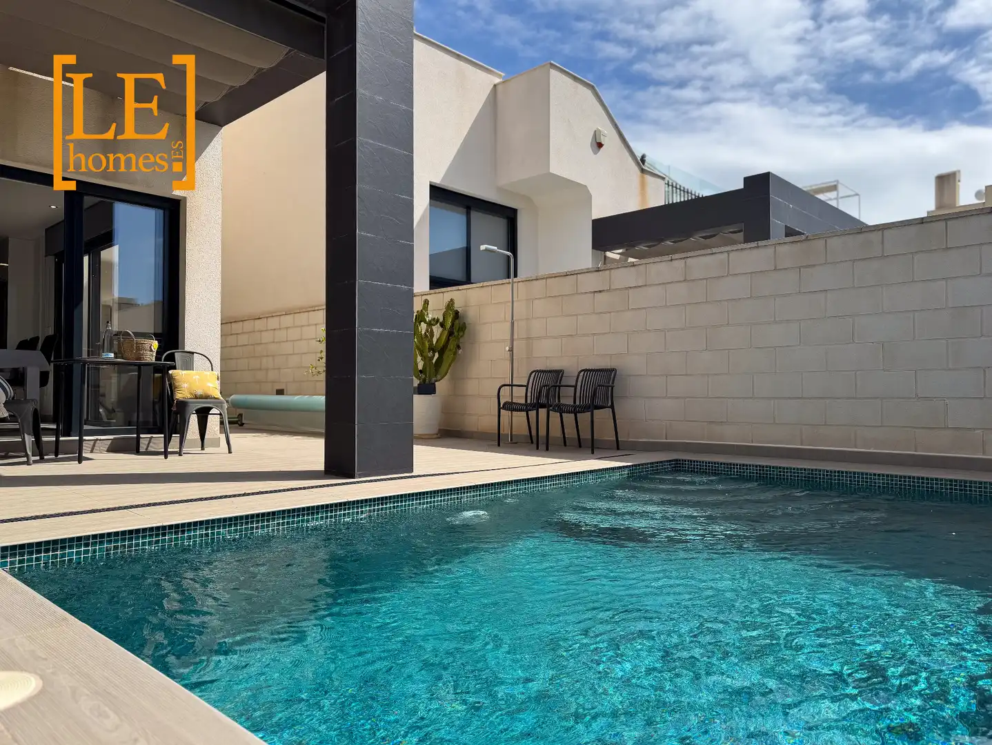 Piscina de Casa o xalet en venda en Rojales amb Aire condicionat, Jardí privat i Terrassa