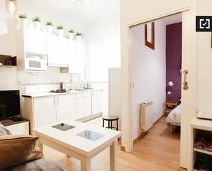 Kitchen of Flat to rent in  Madrid Capital  with Air Conditioner, Heating and Furnished