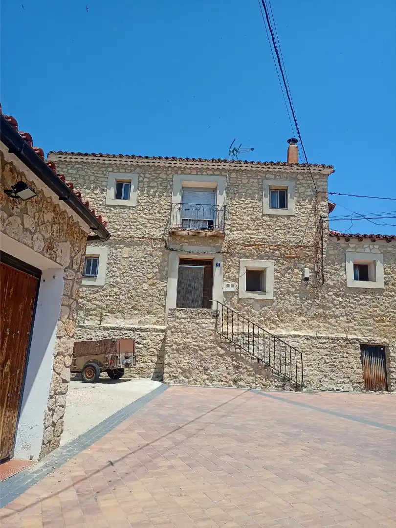 Vista exterior de Casa o chalet en venta en Cañada del Hoyo con Terraza, Amueblado y Balcón
