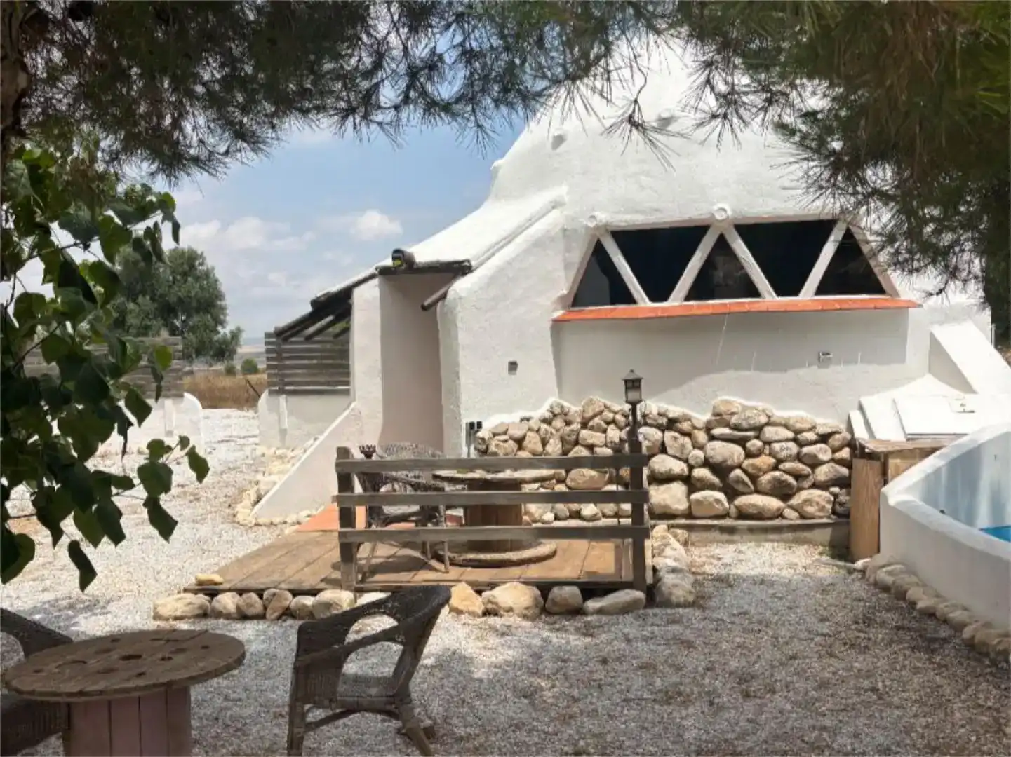 Außenansicht von Country house zum Verkauf in Lorca mit Privatgarten, Abstellraum und Schwimmbad