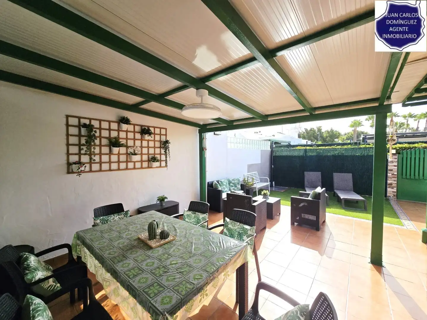 Terraza de Casa o chalet de alquiler en San Bartolomé de Tirajana con Aire acondicionado, Terraza y Amueblado