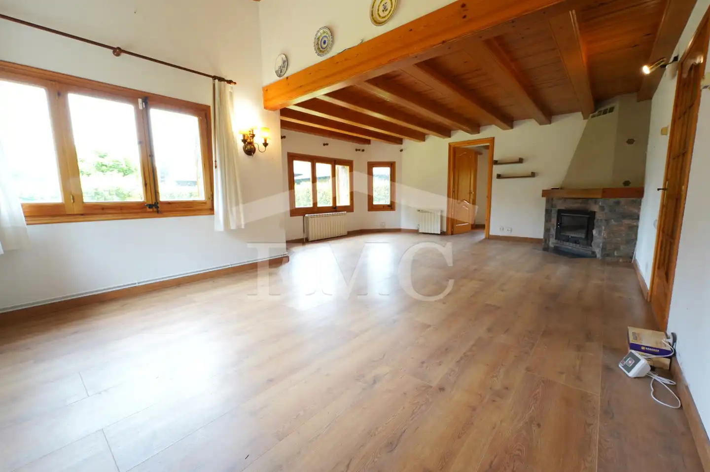 Sala de estar de Casa o chalet en venta en Llívia con Calefacción, Jardín privado y Parquet