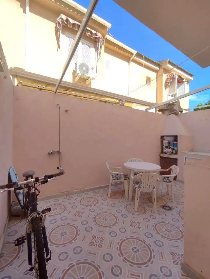 Terrassa de Casa o xalet en venda en San Pedro del Pinatar amb Aire condicionat, Jardí privat i Terrassa