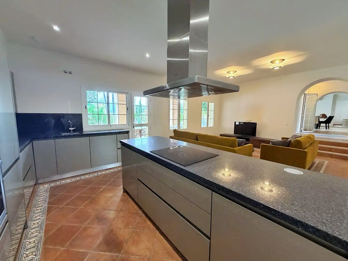 Cocina de Casa o chalet de alquiler en Benahavís con Aire acondicionado, Terraza y Trastero