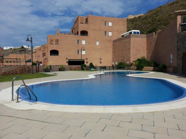 Piscina de Apartamento en venta en Mojácar con Aire acondicionado, Calefacción y Terraza