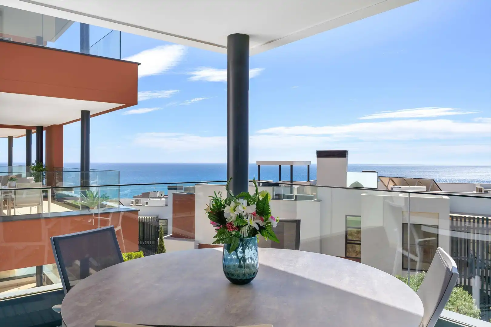 Terrassa de Apartament en venda en Fuengirola amb Aire condicionat, Jardí privat i Terrassa