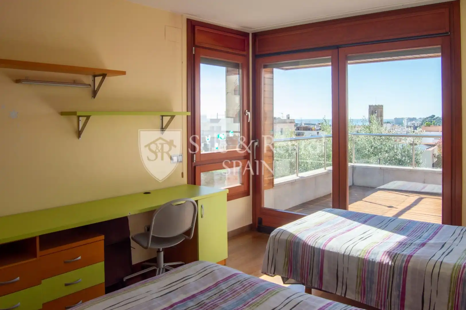 Bedroom of Houses for sale in Blanes  with Air Conditioner, Heating and Private garden